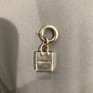 Tiffany’s shopping bag charm